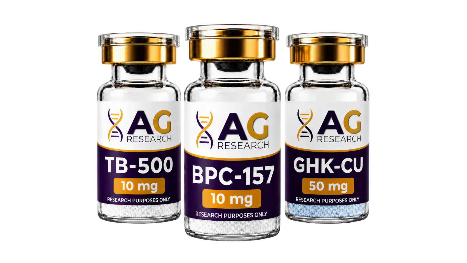 GHK-Cu / KPV Research Panel research vial