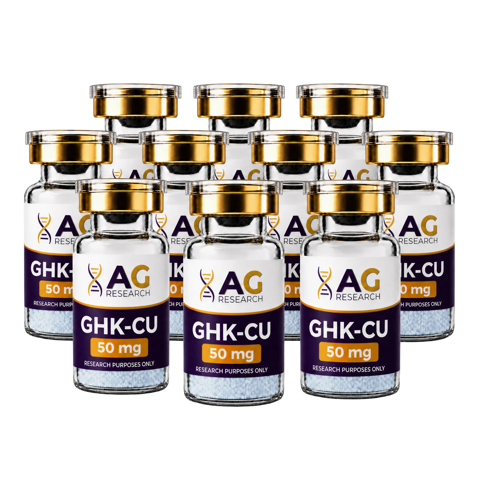 GHK-Cu 10-pack research set